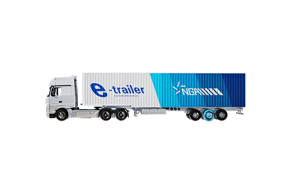 智能電動半掛車